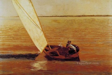  marino Decoraci%C3%B3n Paredes - Navegación Realismo paisaje marino Thomas Eakins